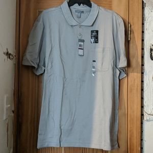 Men's Van Heusen gray short sleeve shirt XXL